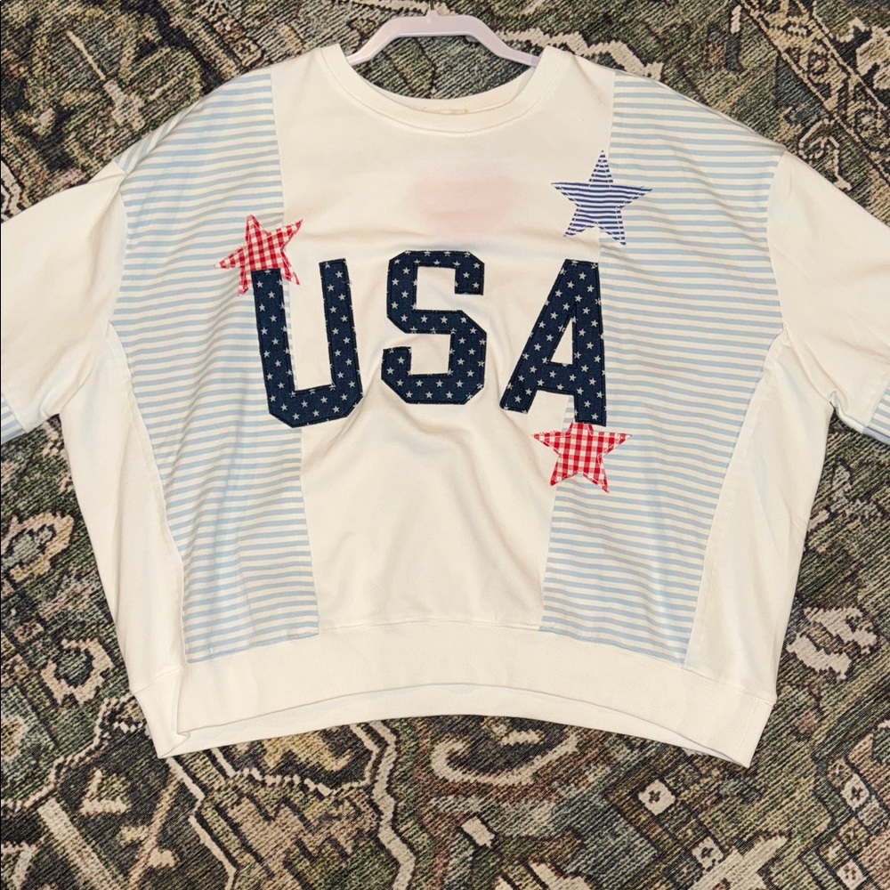 USA Graphic Sweatshirt tee 🇺🇸